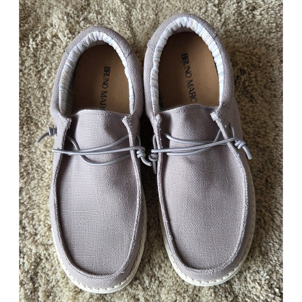 BRUNO MARC Women's Gray Slip-on Loafers Size 8 ~NWOB~